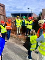 L’assessore regionale Thomas De Luca in visita al TMB di Foligno